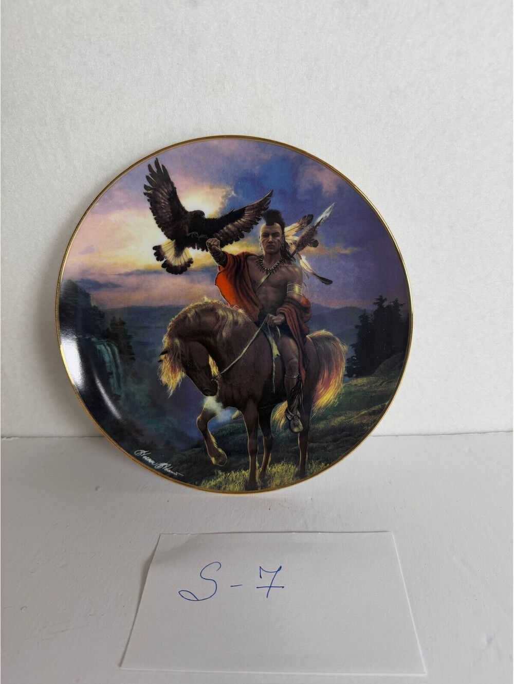 Franklin Mint Spirit of the East Wind Collector Plate Hernon Adams S-7